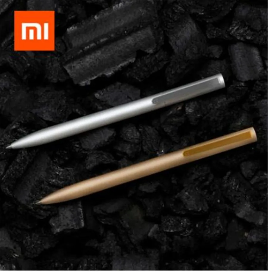 Оригинальные металлические ручки Xiaomi Mijia Sign Pens Mijia Ink Japan, прочные металлические ручки для подписи 0,5 мм, PREMEC Switzerland Refill