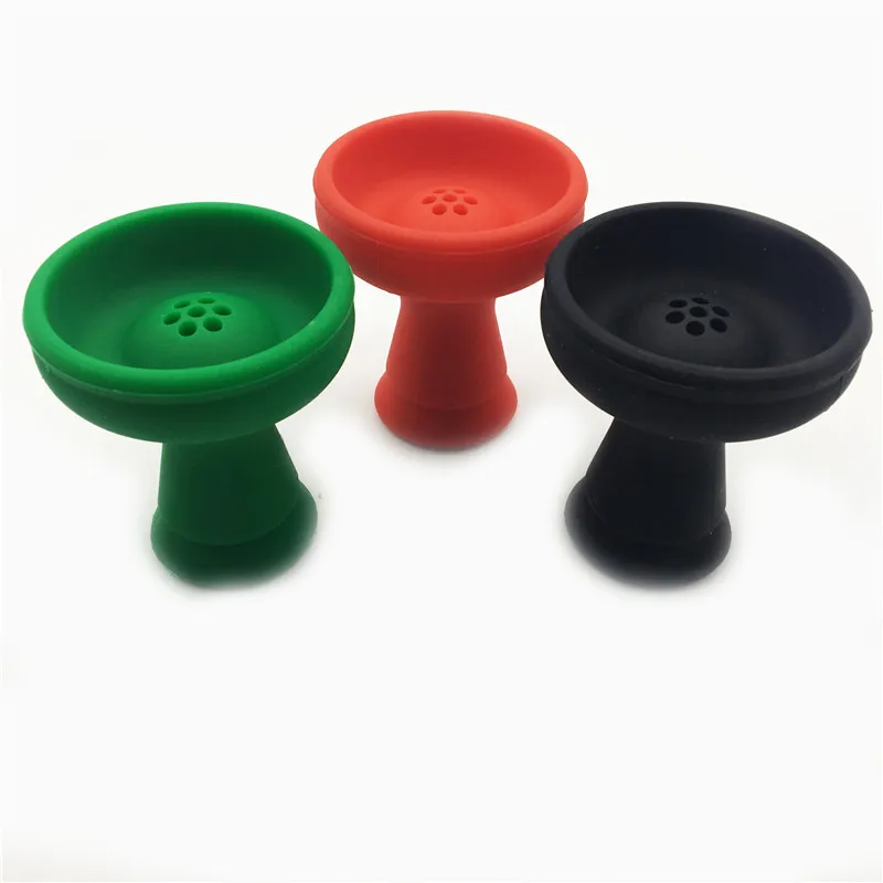 NEW Arrival Silicone Hookah Bowl 7 Hole Silicone Shisha Bowl Silicone