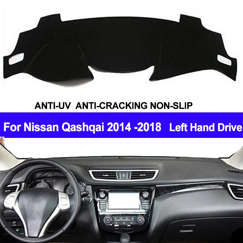 

TAIJS Car Dashboard Cover For Nissan Qashqai J11 2014 2015 2016 2017 2018 Dash Mat Dash Board Pad Carpet Dashmat Anti-UV