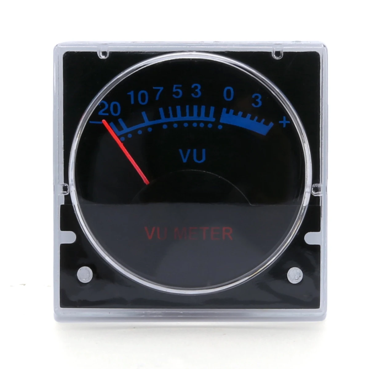1pc 6-12V Analog Panel VU Meter Audio Level Meter Blue Backlight with SMT technology process No Need Driver for power amplifier