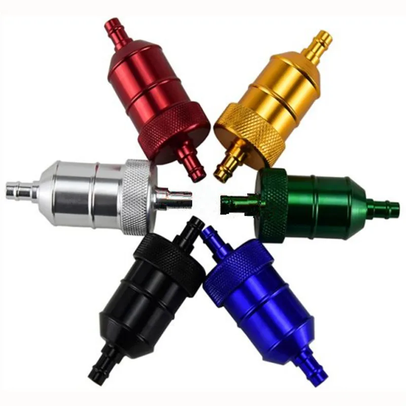 Aluminum Universal Accessories filter Gasoline filter Motorcycles Fuel