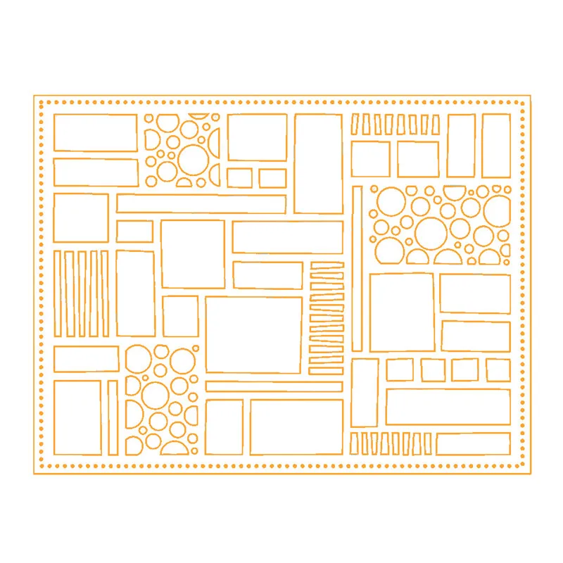 

New Arrival Pane Background Die Metal Cutting Dies Craft Dies Album Card Making Scrapbooking PaperFrame Embossing Metal Dies
