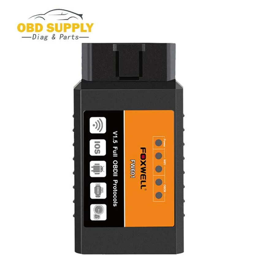 

FOXWELL OBDII Code Reader Scanner Car OBD 2 ELM 327 V 1.5 Diagnostic Tool WI-FI ODB II OBD2 WIFI ELM327 V1.5 for iPhone Android