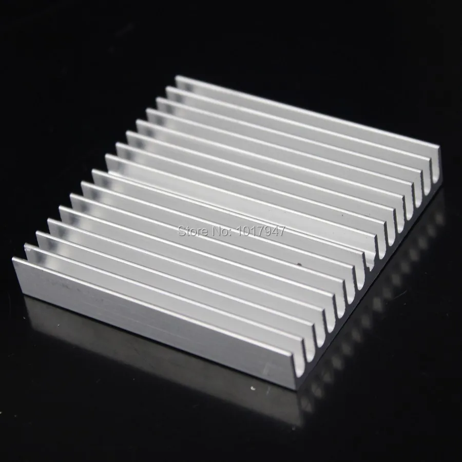 

2PCS lot Gdstine Computer Radiator Cooling Cooler for CPU LED Heatsink Aluminum 60mm x 60mm x 10mm
