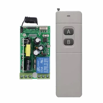 

AC110V 220V 230V 250V Wireless Remote Control switch 10A Relay Receiver Transmitter For Lamp/Light LED Long Distance 200M-3000M