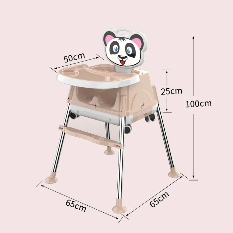 Детский многофункциональный складной портативный детский высокий стульчик детский стульчик для кормления детский стол и обеденные стулья