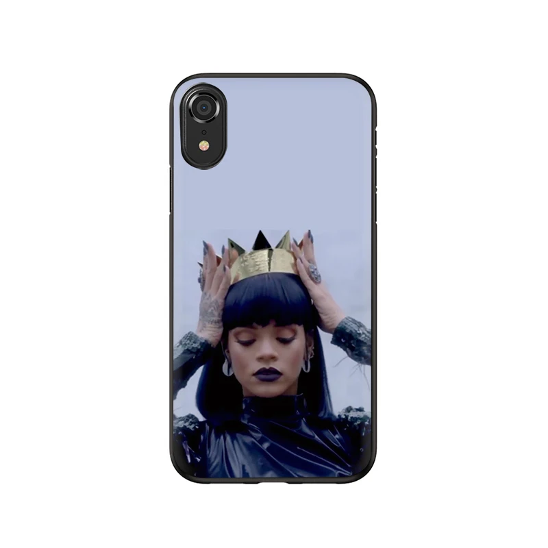 Rihanna Drake Мягкий силиконовый чехол для телефона чехол для iPhone 5 5S SE 6 6s 7 8 Plus X XR XS Max 11 Pro Max - Цвет: B4