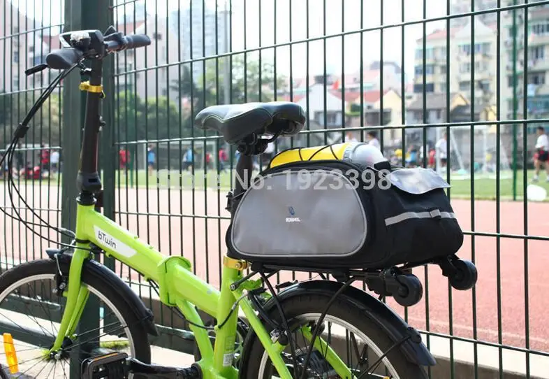 Горный велосипед Roswheel Велосипедное снаряжение многофункциональная велосипедная задняя Сумка на одно плечо задняя седельная сумка 40*16*21 см