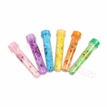 FSHALL, 5 шт./лот,, портативный прибор для мытья тела, для мытья рук, для ванны, пробирка, конфетти, пенящееся мыло, Slice-T4MB