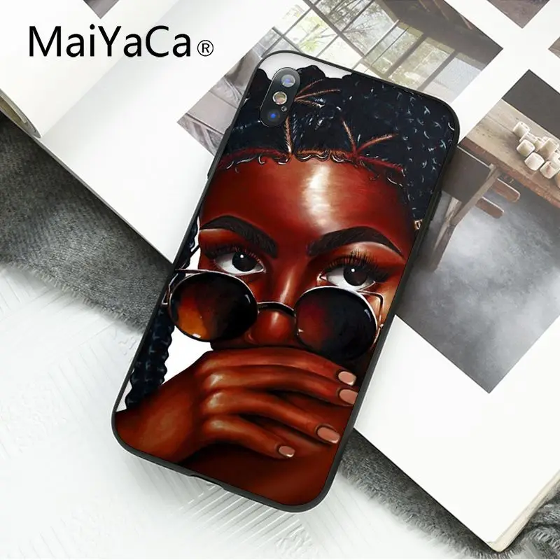 African Beauty Afro Puffs Melanin Poppin  Black Girl