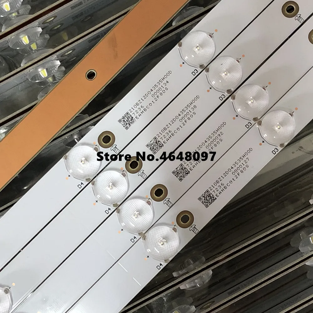 Светодиодная Задняя лента для 43PUS6401/12 43PUS6101/12 Φ 1 шт. = 12led|Светодиодные ленты| |