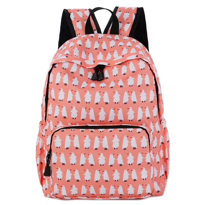 

Junior high school student schoolbag nylon cloth waterproof Oxford bag women's shoulder bag Korean style casual travel bag light