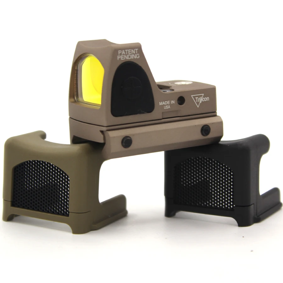 Для Trijicon Mini RMR рефлекторная оптика, красная точка, прицел, покрытие, антибликовое, Alu Kill Flash hunting BK/TAN|red dot|dot sight scopered dot sight | АлиЭкспресс