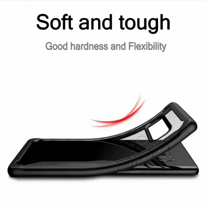 Shockproof Case For LG V40 ThinQ Cover Air Cushion Bumper Hard Plastic Thin Transparent Silicone TPU Cover For LG G7 ThinQ Case (3)