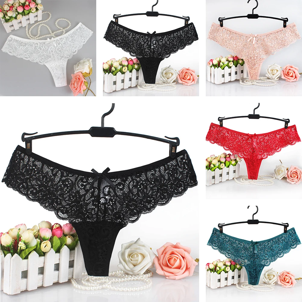Hot Mini Briefs Sexy Panties women Underwear Thong Woman G String Seamless Lace Female Lingerie Tanga biquini fio ^