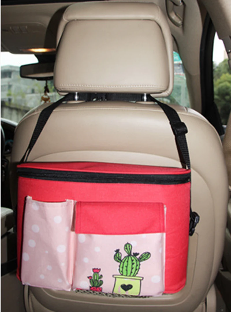 Baby Stroller Bag Multifunction Oxford Mummy Nappy Bags Large Capacity Organizer Milk Bottle Warmer Easy Install Bags BB6042 (12)
