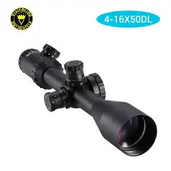 Visionking 4-16x50DL Mil точка Охота оптический прицел с подсветкой зеленый оптический прицел