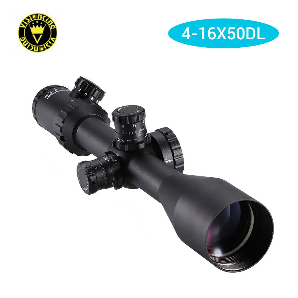 

Visionking 4-16x50DL Mil dot Hunting Riflescope illuminated Green Optical Sight