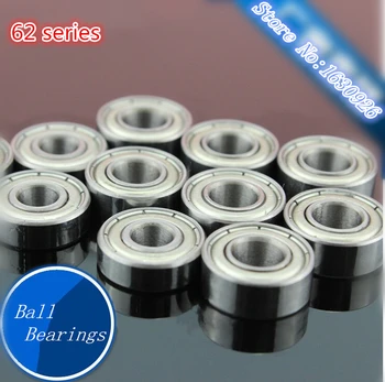 

50pcs Free shipping 626ZZ 6x19x6mm miniature deep groove ball bearing 6*19*6mm