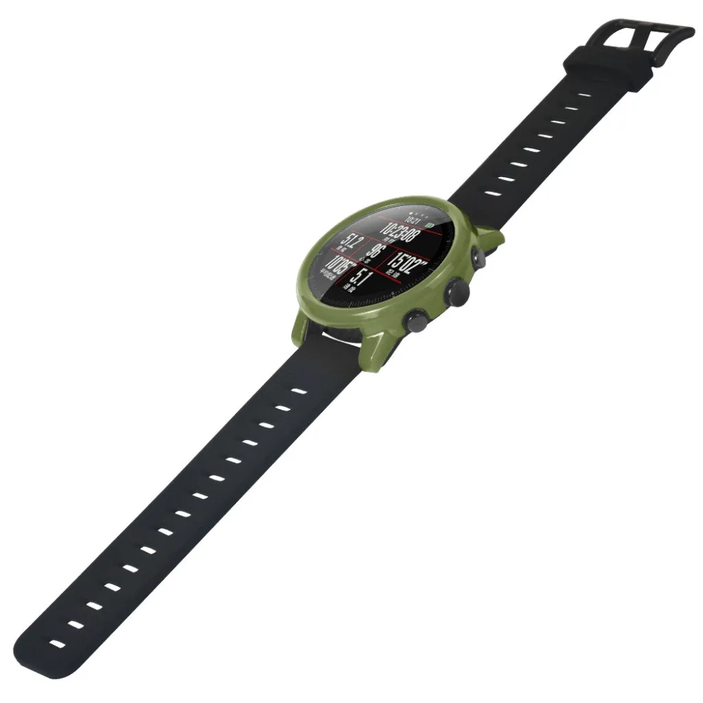 Чехол из поликарбоната для Xiaomi Huami AMAZFIT 2/2S часы Stratos с защитой экрана Прямая поставка Caja de reloj# T3