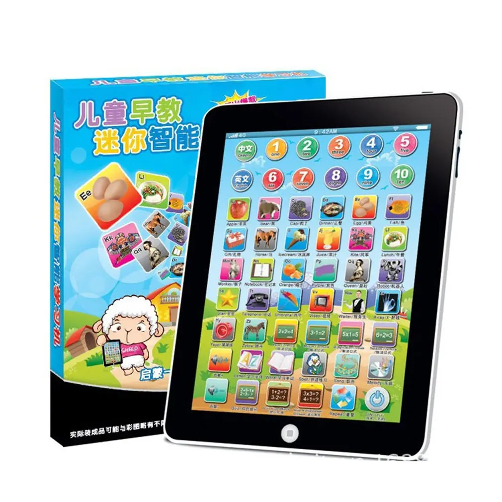 New Early Childhood Learning English Machine Computer Learning Education Machine Tablet Toy Gift For Kid Learning Language