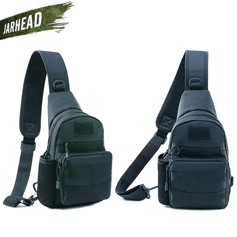 Тактическая Сумка-слинг, сумка на грудь, нейлон 900D, водонепроницаемый рюкзак через плечо, военная сумка на плечо, для улицы