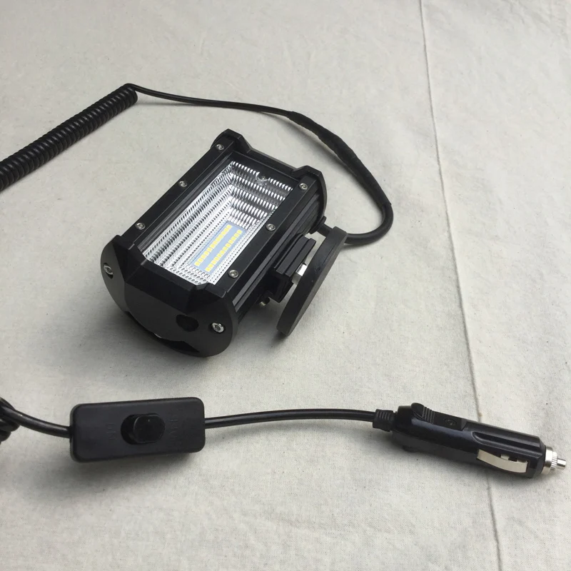 12v 24v 72 Вт COB Светодиодные Фары Светильник Рабочая лампа Car Magnet Нажмите на