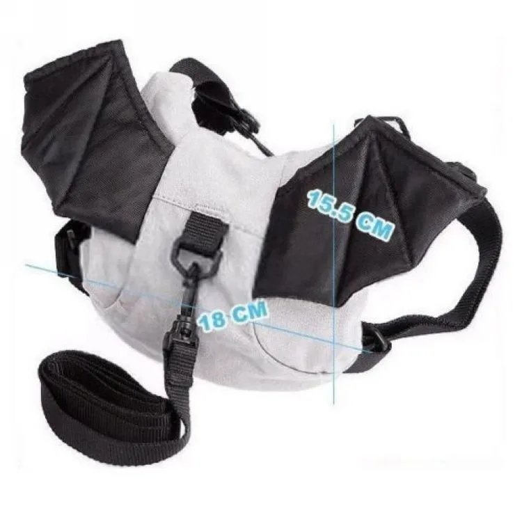 Baby Toddler Safety Harness Backpack Walker Strap Reins Ladybird & Bat (4)