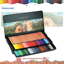 Marco 24/36/48/72Colors Raffine Fine Art Sketches Color Pencils Non-toxic Lead-free School Drawing Painting Pencil Set