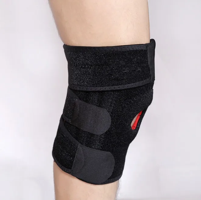 

1pcs Open type Spring elastic fabric breathable Kneepad Knee Wraps Straps Guard Compression Knee Support sports protect