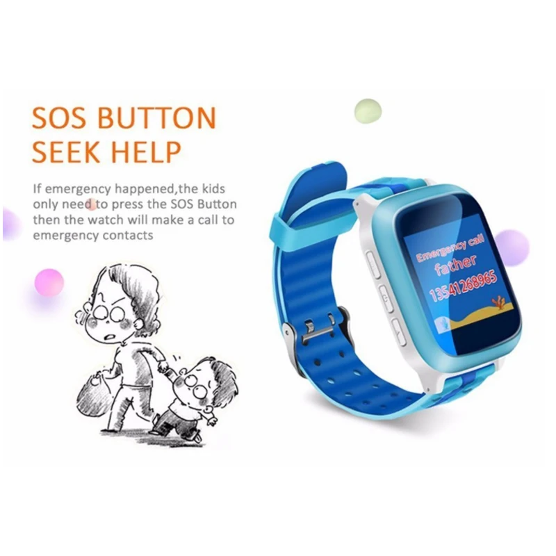 Letine DS18 Kids Fitness Tracker Smart Phone Watch