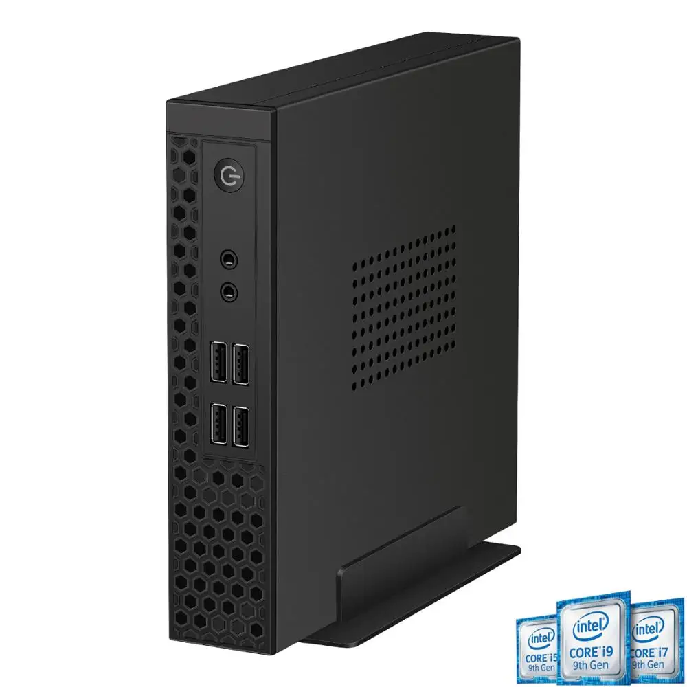 DDR4 mini pc desktop level itx core i7 8700 i3 9100 i5 9400 i7 9700 althlon 200GE ryzen 2200 computer dual com thin clinet