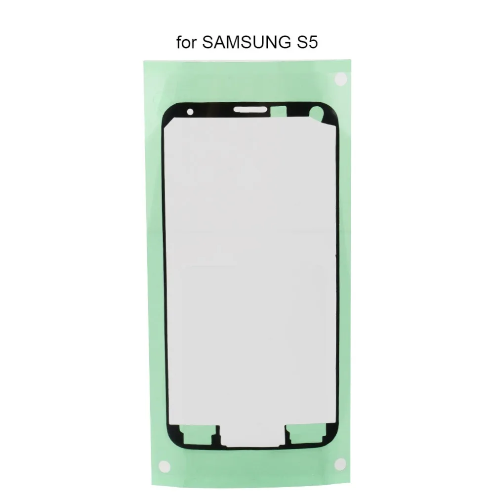 5 шт. Передняя наклейка клейкая лента для samsung Galaxy S5 S7 Note 4 G5700 G6100 ЖК сенсорный экран