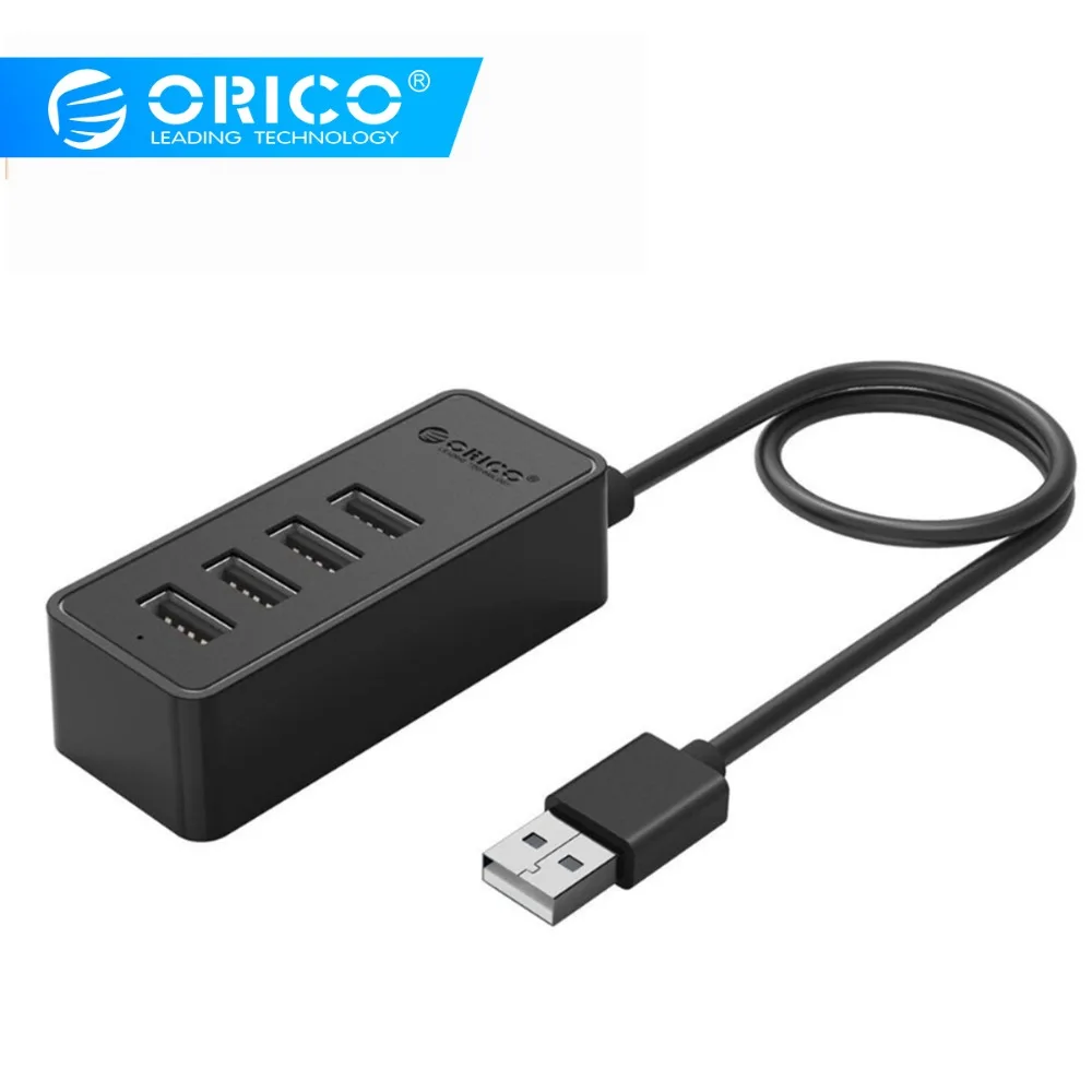 

ORICO 4 Port USB 2.0 HUB with Micro USB and Type-A Input USB2.0 Splitter for iMac Computer Laptops phone Macbook Tablet USB HUB
