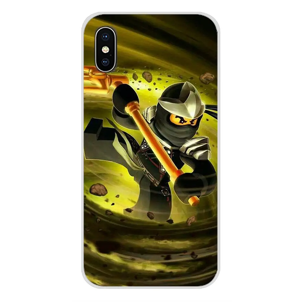 Lego ninjago kai для Xiaomi Mi6 A1 5X 6X Redmi Note 5 5A 4X 4A 4 3 Plus Pro pocophone F1 аксессуары чехлы