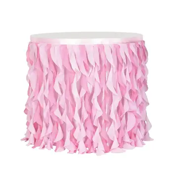

TPFOCUS Colour Mixture Rag Table Skirt for Party Decoration