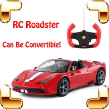Новое поступление идея подарок 458 Специальное предложение A 1/14 RC пульт дистанционного управления автомобиль родстер один ключ переключатель модель USB скорость дрейф автомобиль игрушка