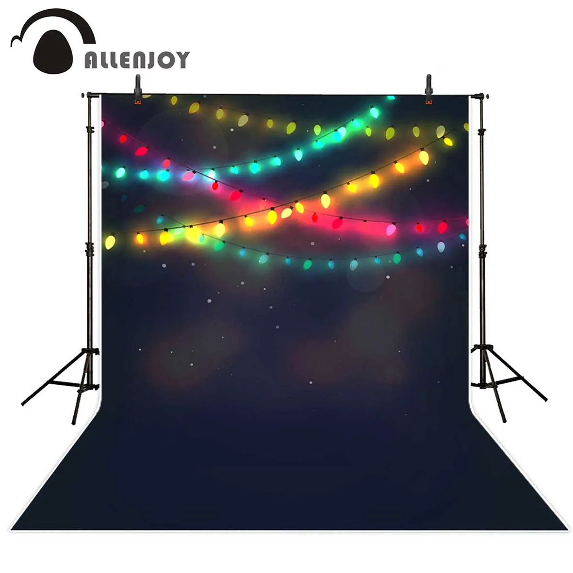 Allenjoy photo backdrops Colorful colorful party decorations professional festival backdrop