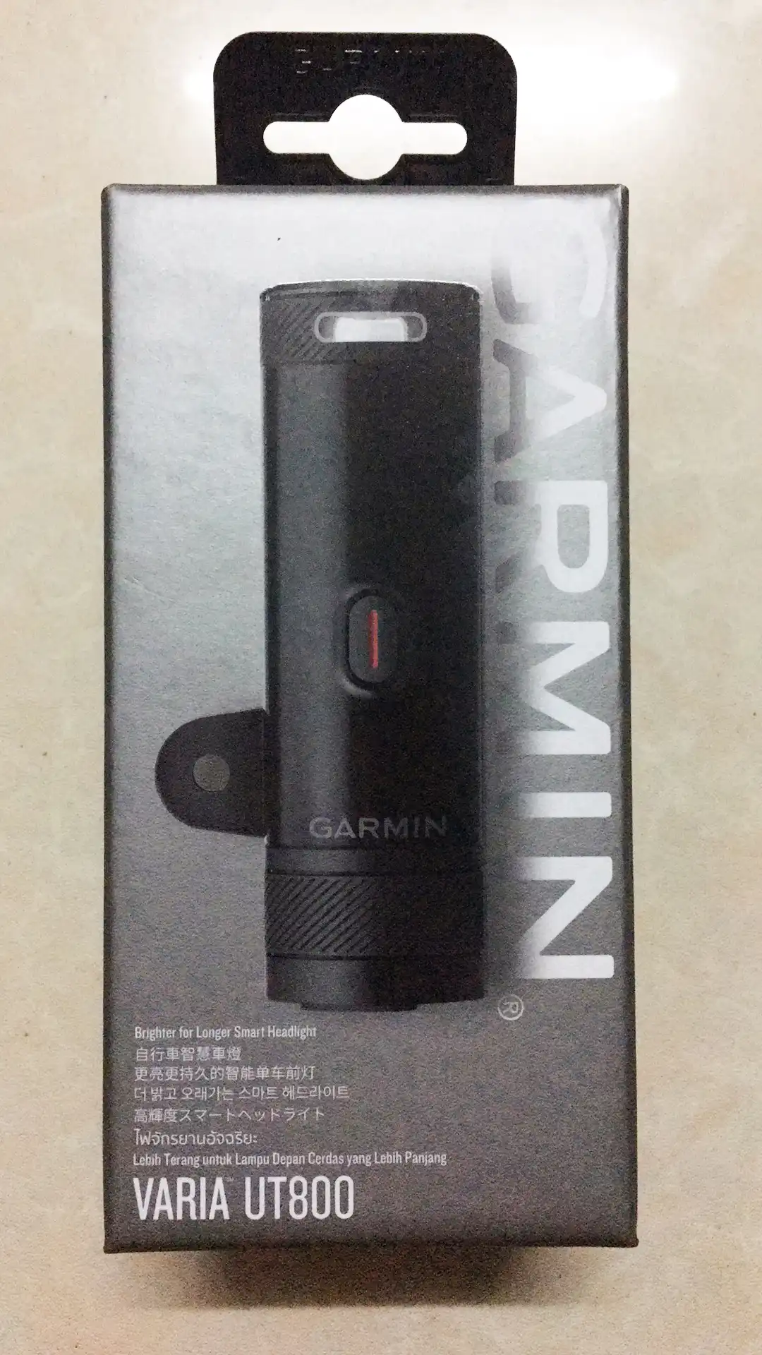 garmin varia ut800 smart headlight bike mount