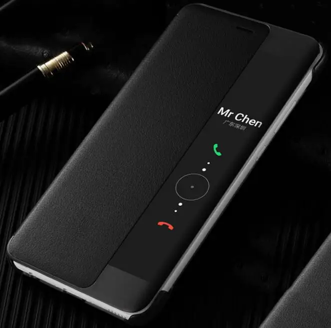 

FGHGF for Huawei Mate 10 Pro Smart Case P20 Window View Cover for Huawei Mate 20 Pro P20pro Lite Luxury leather flip phone shell