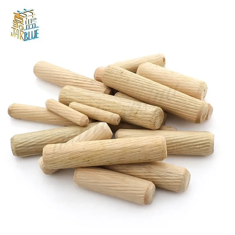 M6/M8/M10*L mm Wooden Dowel Cabinet Drawer Round Fluted Wood Craft Dowel Pins Rods Set Furniture Fitting cylindrical locating dowel pin,wooden dowel pins