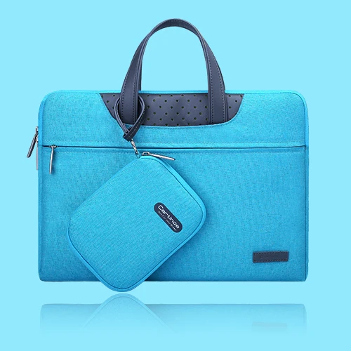 Cartinoe 12 13 14 15,6 дюймов портфель для ноутбука мужские и женские сумки защитный чехол для Macbook Pro Touch Bar 15 - Цвет: BLUE