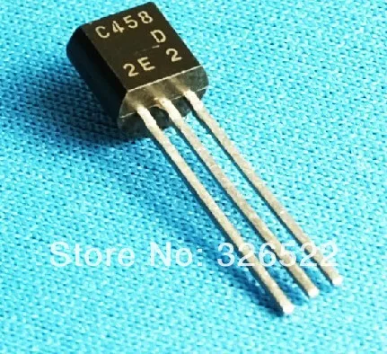 Transistor C458 2SC458 TO92, 100 pièces/lot, nouveau spot