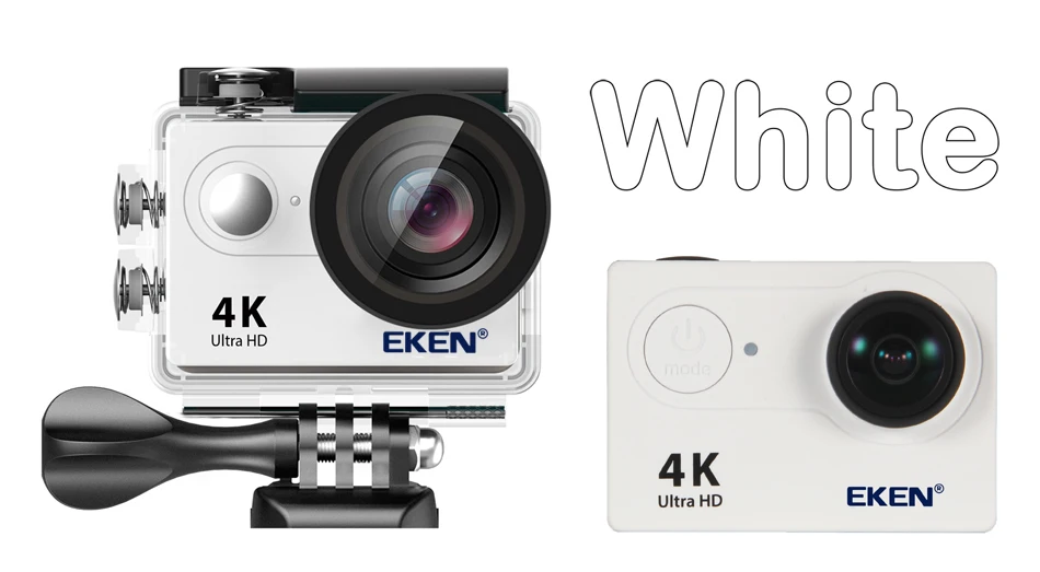 Оригинальная Экшн-камера eken H9R Ultra HD 4K WiFi с 2,4G пультом дистанционного управления 2," экраном 30 м водонепроницаемая Спортивная мини-камера