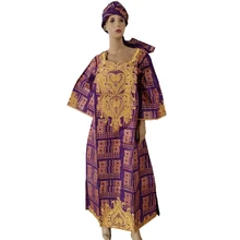 MD Африканское женское платье Базен riche Длинные платья традиционная африканская одежда для женщин vetement femme