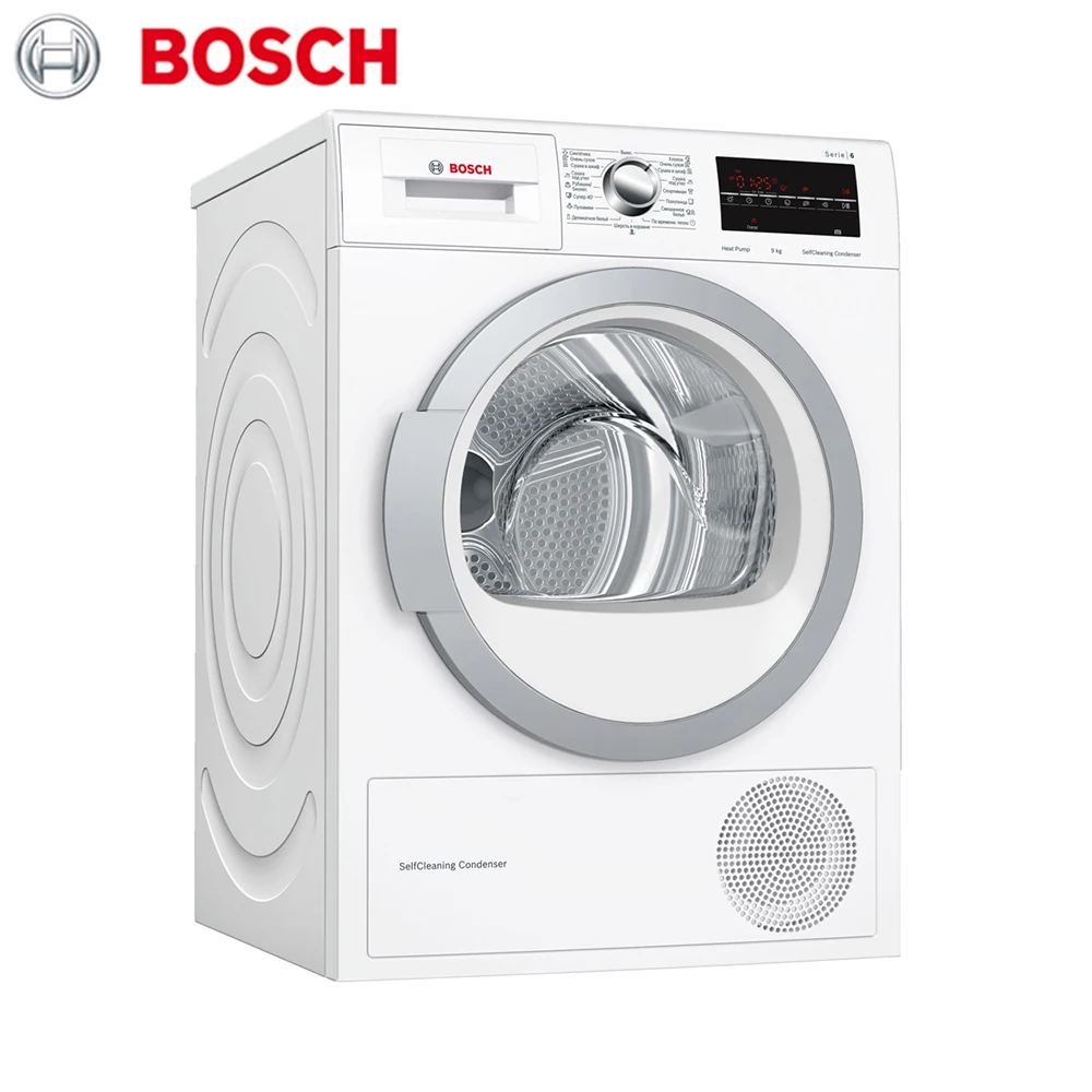 Сушильный автомат с тепловым насосом Bosch WTW85469OE