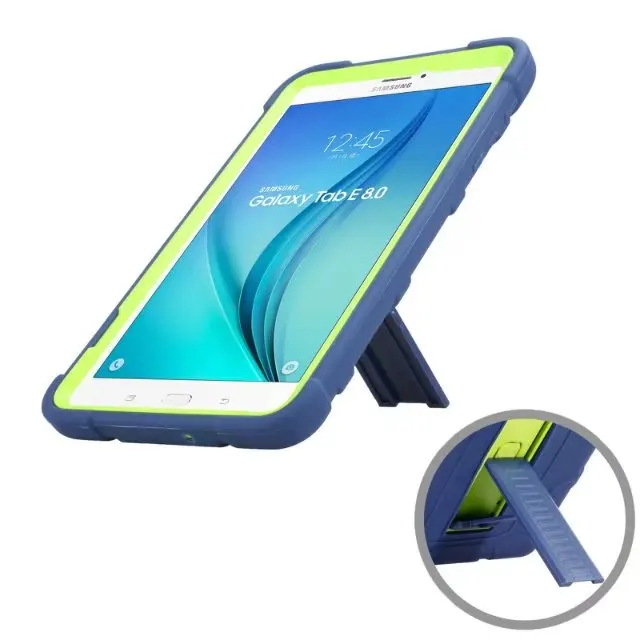 Сверхпрочный силиконовый Жесткий чехол для samsung Galaxy Tab E 8,0 SM-T377 T375 retina, безопасный защитный противоударный чехол для планшета+ ручка