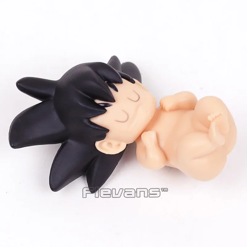 Dragon Ball Z спальный ребенок Сон Гоку мини-ПВХ фигура Коллекционная модель игрушки 8,5 см