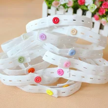 1 Pack 6 pcs Nappy Changing Diaper Fixed Belt Nappy Fastener Holder Clip Fixed Baby Cloth