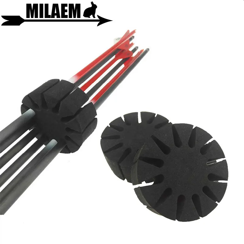 

6pcs Archery EVA Sponge Foam Arrow Splitter Support 12pcs Arrow Separator Detached Protect Arrow Shooting Accessories